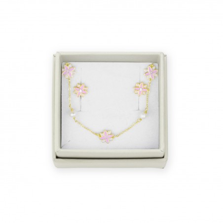 Argent Sterlin Pack - Boucles d'oreilles et tour de cou