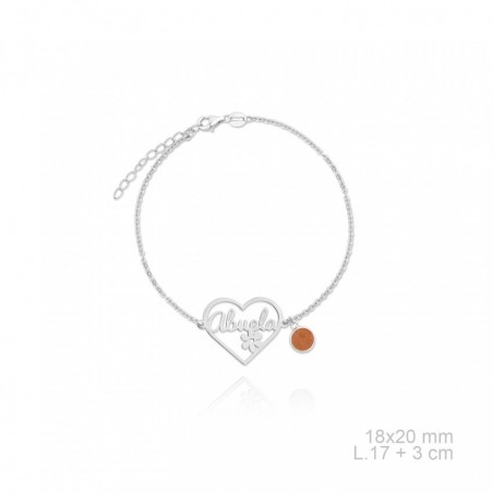 Pulseira de Prata Esterlina