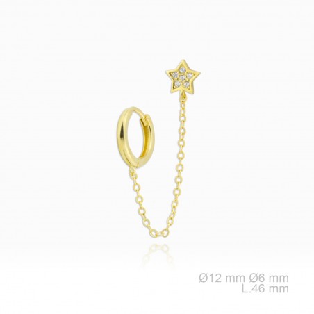 Silver Earrings with Cubir Zirconium