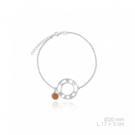 Pulseira de Prata Esterlina
