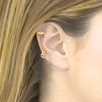 Earcuff de Plata de Ley 2