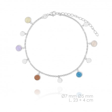 Bracelet de Cheville en Argent