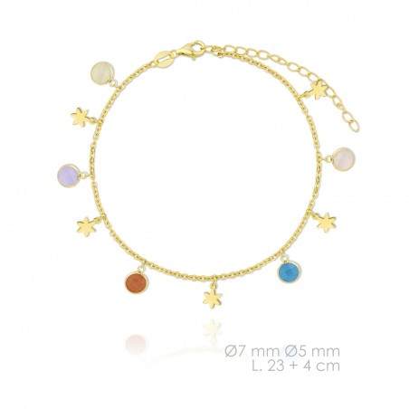 Bracelet de Cheville en Argent