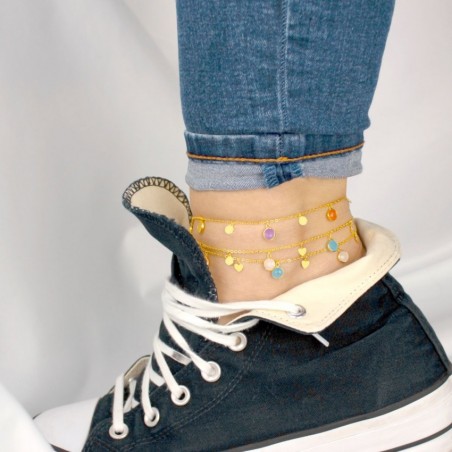 Bracelet de Cheville en Argent