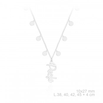 Gargantilla de Plata de Ley