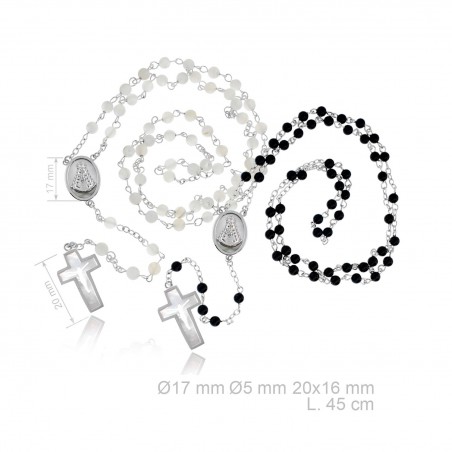 Chapelet en argent sterling