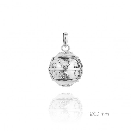 Invocador de Anjos em Prata Esterlina