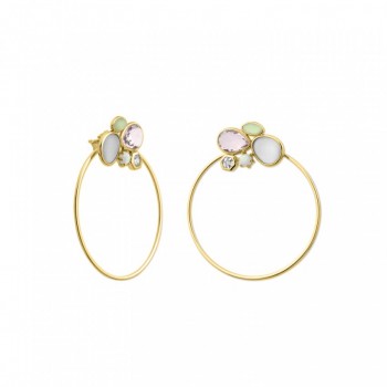 Silver earrings