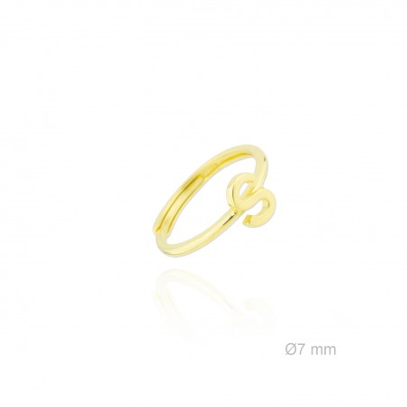 Silver ring | Letter S
