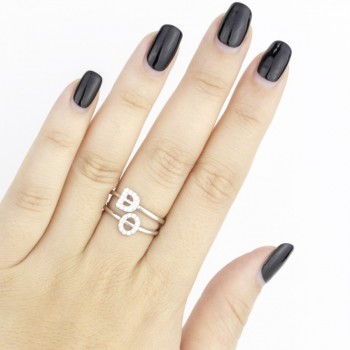 Anel de Prata Esterlina | D 2