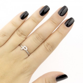 Anel de Prata Esterlina | P 2