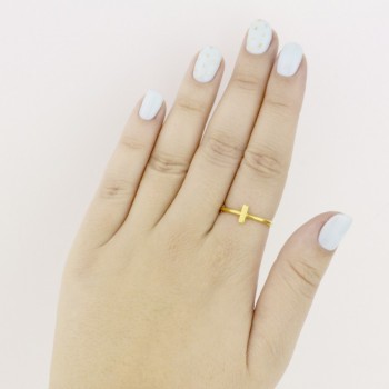 Silver ring | Letter I 2