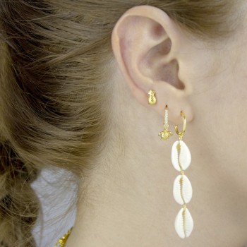 Pendientes Triple Concha... 2