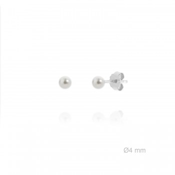 Silver Earrings with shell...
