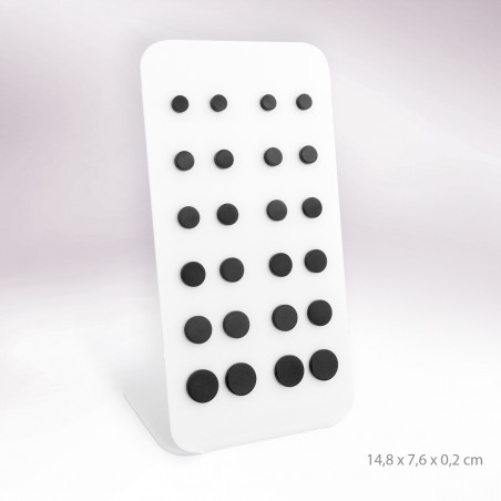 Présentoirs - 12 boucles d'oreilles en Acier