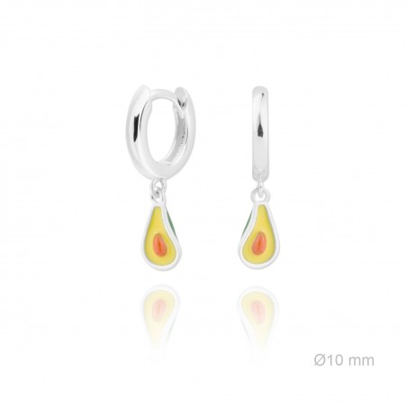 Pendientes Aro Fruits Aguacate