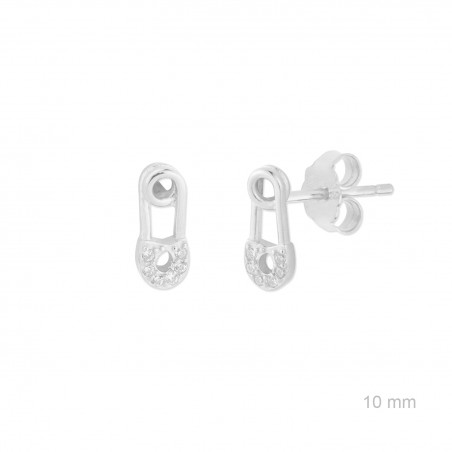 Pendientes Mini Imperdibles Circ