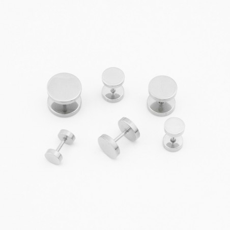 Présentoirs - 12 boucles d'oreilles en Acier