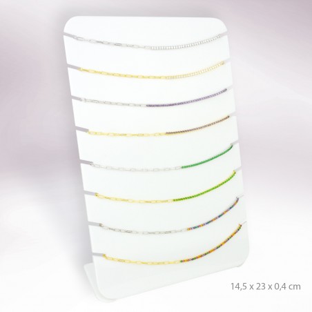 Display - 8 necklaces