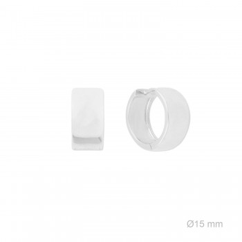 Silver earrings