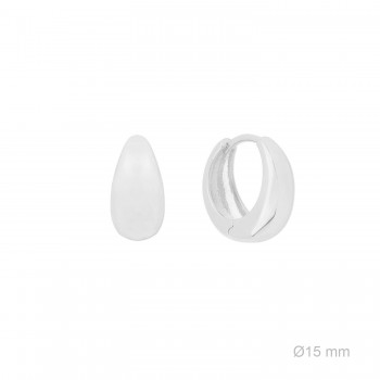 Silver earrings
