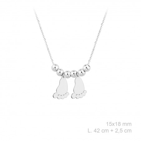 Gargantilha em Prata Esterlina