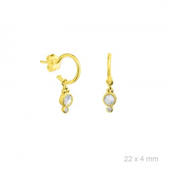Boucles d'oreilles en Argent