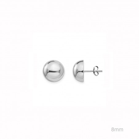 Pendiente M/Bola Presión 8mm