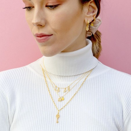 Sautoir en Argent avec oxyde de zirconium