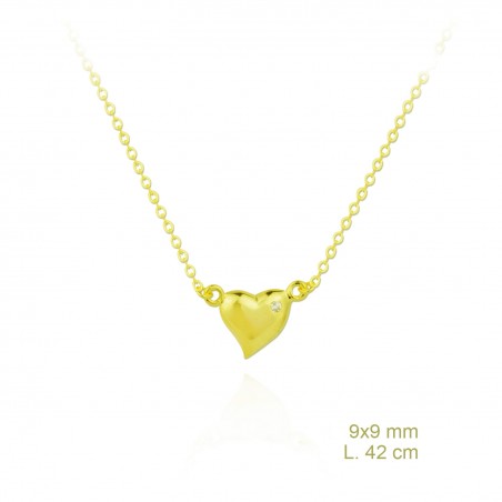 Sautoir en Argent avec zircons