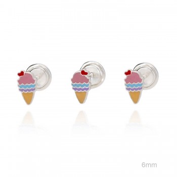 Boucles d'oreilles Argent...
