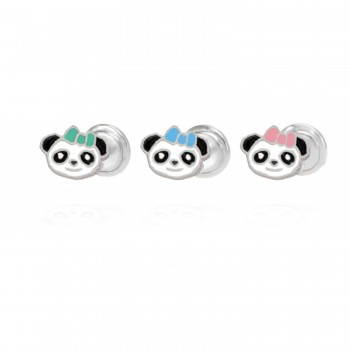 Pendientes Cara Panda...