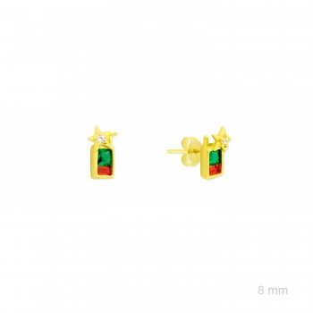 Pendientes de Plata de Ley...