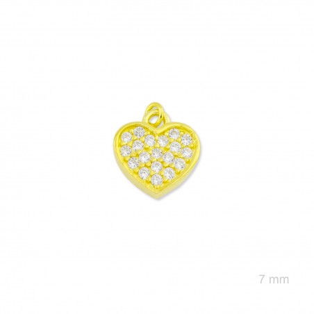 Charm de Plata de Ley (Corazón)