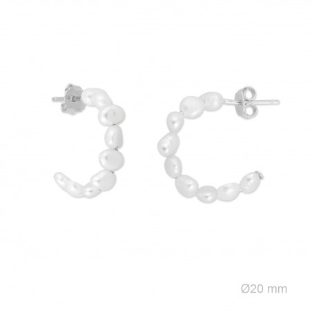 Pendientes Presión Hera Perlas