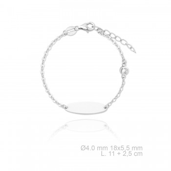 Pulsera de Plata de Ley 