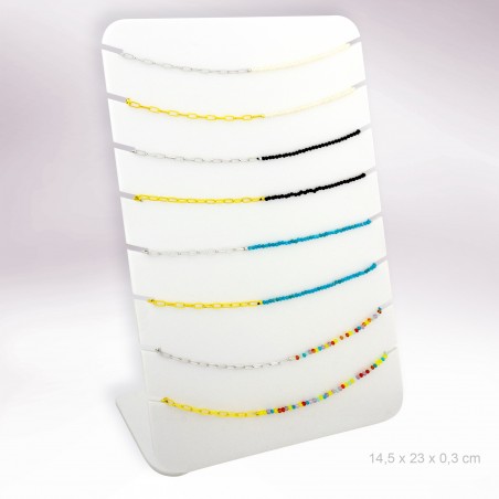 Display - 8 necklaces