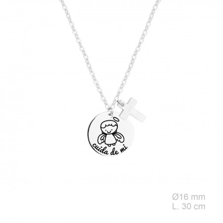 Gargantilla Comunión Plata de Ley