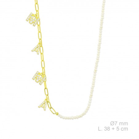 Gargantilla de Plata de Ley