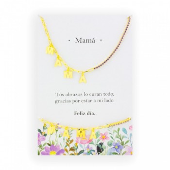 Silver necklace with cubic... 2