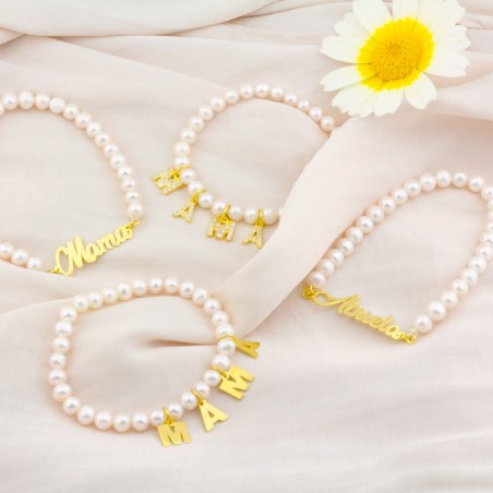 Bracelet en Argent avec oxyde de zirconium