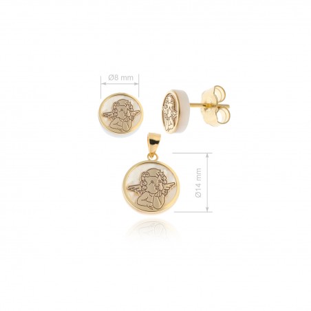 Juego Comunión nácar