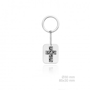 Porte-clés en Acier