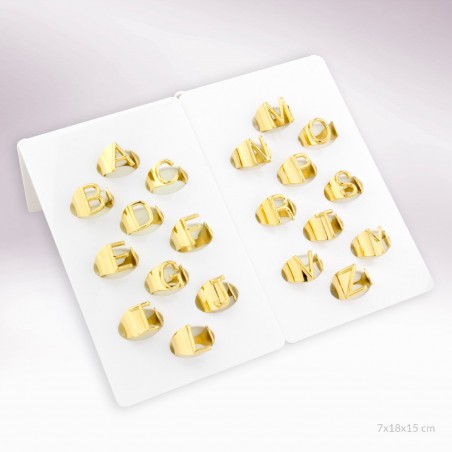 Display - 20 rings (includes 2 bases)