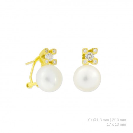 Pendientes de Plata de Ley