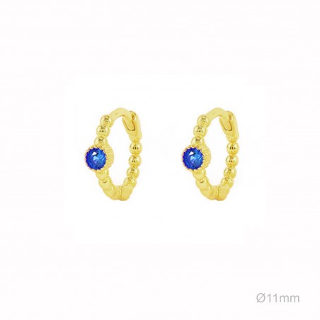 Boucles d'oreilles Zircons
