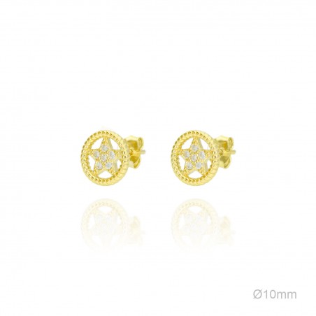 Boucles d'oreilles Zircons