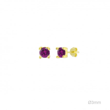 Boucles d'oreilles Zircons