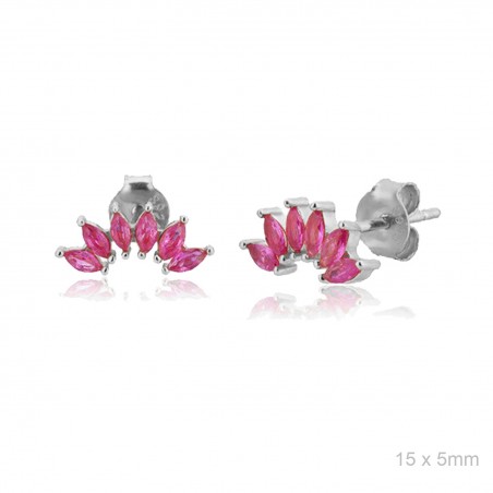 Boucles d'oreilles Zircons