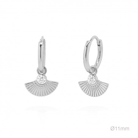 Boucles d'oreilles Zircons